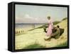 By the Sea-Povl Steffensen-Framed Stretched Canvas