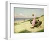 By the Sea-Povl Steffensen-Framed Giclee Print