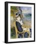 By the Seashore, 1883-Pierre-Auguste Renoir-Framed Giclee Print