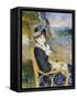 By the Seashore, 1883-Pierre-Auguste Renoir-Framed Stretched Canvas