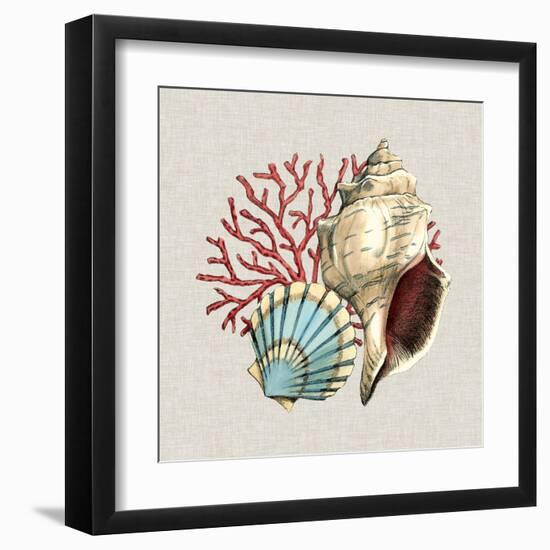 By the Seashore II-Megan Meagher-Framed Art Print