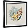 By the Seashore IV-Megan Meagher-Framed Art Print