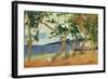 By the Seashore, Martinique, 1887-Paul Gauguin-Framed Giclee Print