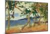 By the Seashore, Martinique, 1887-Paul Gauguin-Mounted Giclee Print