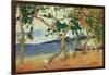 By the Seashore, Martinique, 1887-Paul Gauguin-Framed Giclee Print