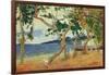 By the Seashore, Martinique, 1887-Paul Gauguin-Framed Giclee Print