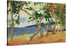 By the Seashore, Martinique, 1887-Paul Gauguin-Stretched Canvas