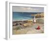 By The Seashore-H^ Finan-Framed Art Print