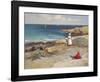 By The Seashore-H^ Finan-Framed Art Print