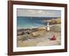 By The Seashore-H^ Finan-Framed Art Print