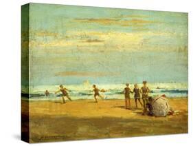 By the Seaside-Frederick John Mulhaupt-Stretched Canvas