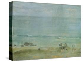 By the Shore, St. Ives-James Abbott McNeill Whistler-Stretched Canvas