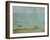 By the Shore, St. Ives-James Abbott McNeill Whistler-Framed Giclee Print