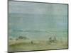 By the Shore, St. Ives-James Abbott McNeill Whistler-Mounted Giclee Print