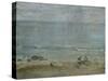 By the Shore, St. Ives.-James Abbott McNeill Whistler-Stretched Canvas