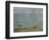 By the Shore, St. Ives.-James Abbott McNeill Whistler-Framed Giclee Print