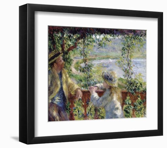 By the Water, ca. 1880-Pierre-Auguste Renoir-Framed Art Print