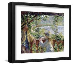 By the Water, ca. 1880-Pierre-Auguste Renoir-Framed Art Print