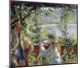 By the Water, ca. 1880-Pierre-Auguste Renoir-Mounted Art Print