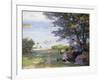 By the Water-Edward Henry Potthast-Framed Giclee Print