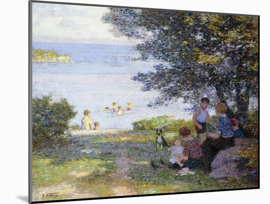 By the Water-Edward Henry Potthast-Mounted Giclee Print