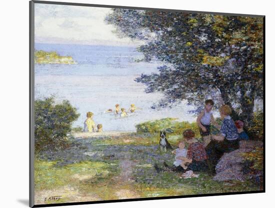 By the Water-Edward Henry Potthast-Mounted Giclee Print