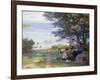 By the Water-Edward Henry Potthast-Framed Giclee Print