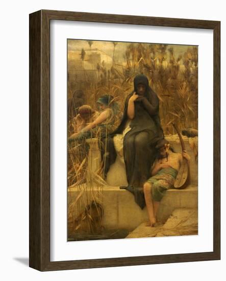 By the Waters of Babylon-Arthur Hacker-Framed Giclee Print