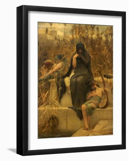 By the Waters of Babylon-Arthur Hacker-Framed Giclee Print