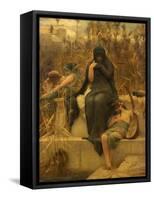 By the Waters of Babylon-Arthur Hacker-Framed Stretched Canvas