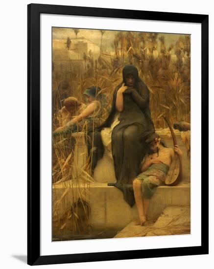 By the Waters of Babylon-Arthur Hacker-Framed Giclee Print