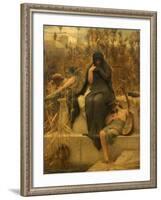 By the Waters of Babylon-Arthur Hacker-Framed Giclee Print