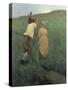 By Unfrequented Ways-William Henry Gore-Stretched Canvas