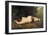 Byblis Turning Into a Spring-Jean-Jacques Henner-Framed Giclee Print