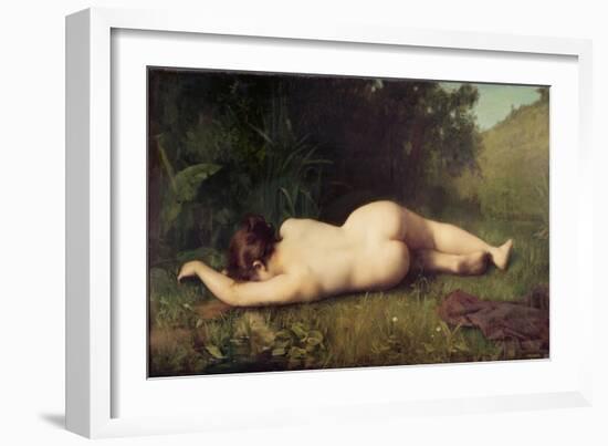 Byblis Turning Into a Spring-Jean-Jacques Henner-Framed Giclee Print