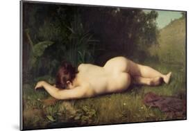 Byblis Turning Into a Spring-Jean-Jacques Henner-Mounted Giclee Print