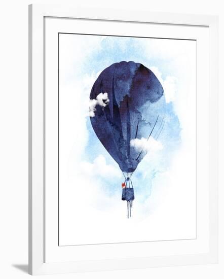 Bye Bye Baloon-Robert Farkas-Framed Giclee Print