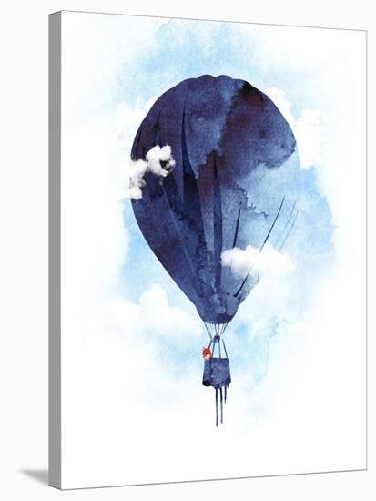 Bye Bye Baloon-Robert Farkas-Stretched Canvas