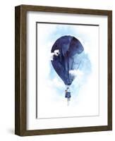 Bye Bye Baloon-Robert Farkas-Framed Premium Giclee Print