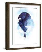 Bye Bye Baloon-Robert Farkas-Framed Giclee Print