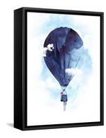 Bye Bye Baloon-Robert Farkas-Framed Stretched Canvas