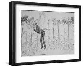 Bygone Summers a Frieze For an Old Gentleman's Room-Charles Dana Gibson-Framed Photographic Print