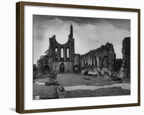 Byland Abbey-Fred Musto-Framed Photographic Print