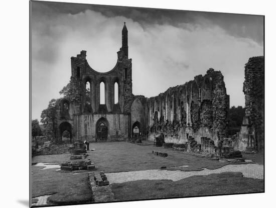 Byland Abbey-Fred Musto-Mounted Photographic Print