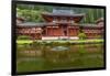 Byodo-In Buddhist Temple, Kaneohe, Oahu, Hawaii, USA-Charles Crust-Framed Photographic Print