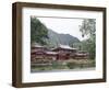 Byodo-In Temple, Buddhist Shrine on Windward Coast, Oahu, Hawaiian Islands-Alison Wright-Framed Photographic Print