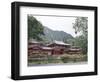 Byodo-In Temple, Buddhist Shrine on Windward Coast, Oahu, Hawaiian Islands-Alison Wright-Framed Photographic Print