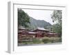 Byodo-In Temple, Buddhist Shrine on Windward Coast, Oahu, Hawaiian Islands-Alison Wright-Framed Photographic Print