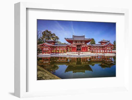 Byodo-In Temple, Uji, Kyoto, Japan.-SeanPavonePhoto-Framed Photographic Print