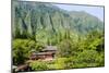 Byodo-In Temple, Valley of the Temples, Kaneohe, Oahu, Hawaii, United States of America, Pacific-Michael DeFreitas-Mounted Photographic Print